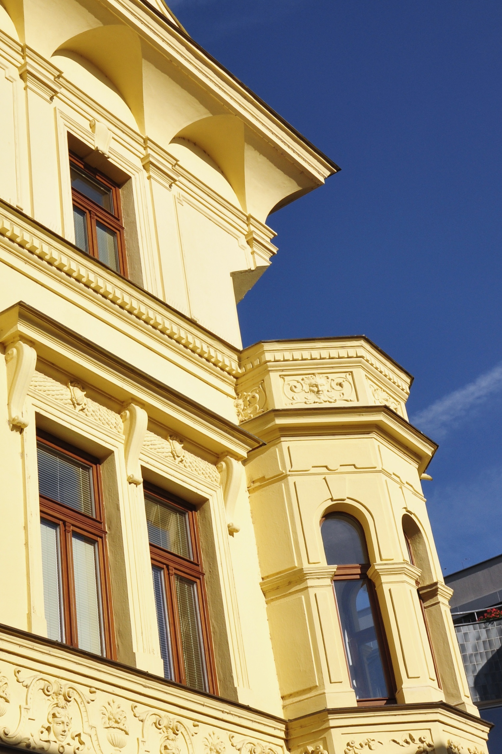 Roh ulic Frntiškánské a Josefa Stancla